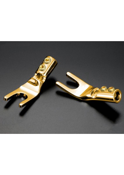 U/y Kürek Muz Fişi Altın Kaplama Bakır Çatal Kürek Fişleri 10 Adet (C) (Yurt Dışından) fiyatları