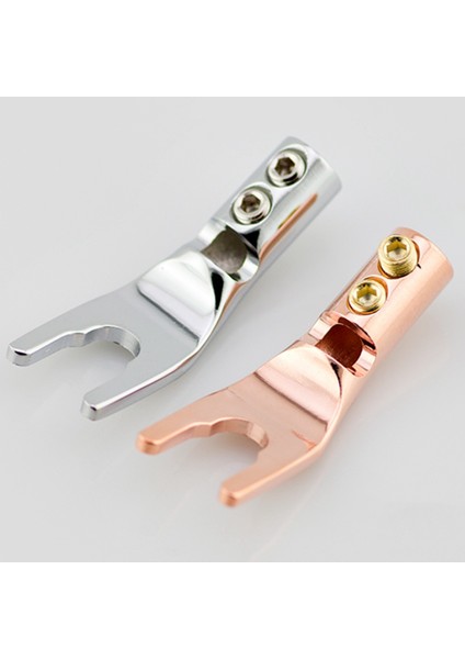 U/y Kürek Muz Fişi Altın Kaplama Bakır Çatal Kürek Fişleri 10 Adet (C) (Yurt Dışından) indirimleri