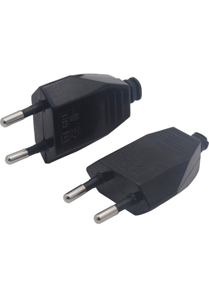 4.0mm Yeniden Kablolanabilir Güç Fişi Erkek Elektrik Prizleri Ab Fişi 10 Adet Beyaz (Yurt Dışından) modelleri