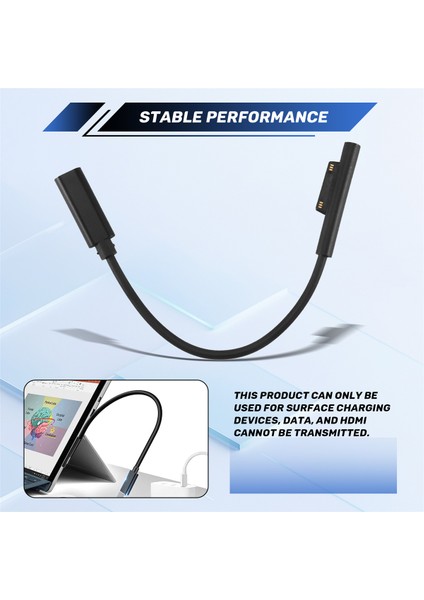 Surface Connect Için Usb-C Şarj Kablosu Surface Pro7 Go2 Pro6 5/4 (Yurt Dışından)