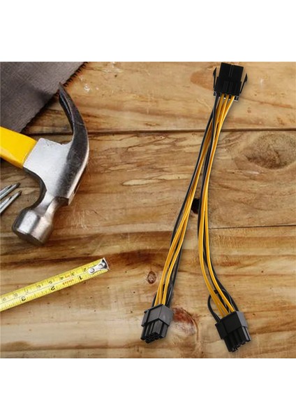 8-Pin'den 2x 8pin'e (6+2) Pcı Express Gpu Güç Kablosu Pc/dizüstü Bilgisayar Için 10 Adet (Yurt Dışından) modelleri