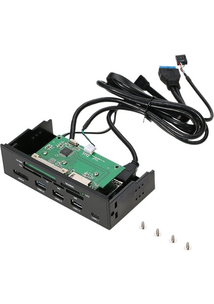 5.25 Inç Pc Bilgisayar Ön Panel USB 2.0 Kart Okuyucu, Ms, 64G Cf Okuyucu (Yurt Dışından)