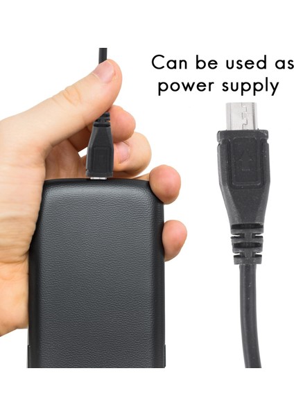Raspberry Pi ve Şarj Için Anahtarlı Güç Düğmeli Mikro-Usb Kablosu (Yurt Dışından)