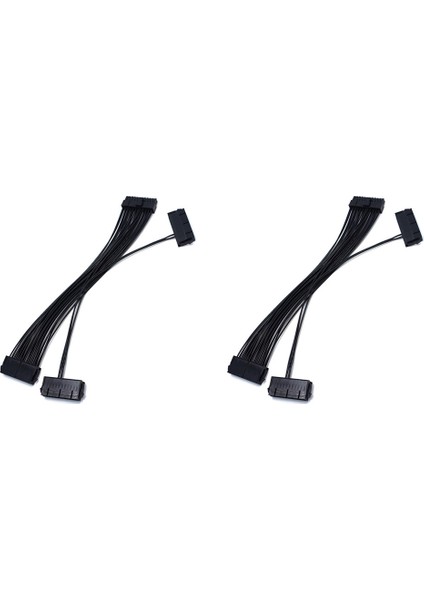 Adet Atx 24PIN Anakart Adaptör Kablosu Madenci Makinesi Için 30CM (Yurt Dışından)