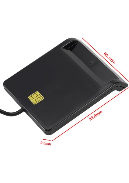 Android Telefonlar ve Tabletler Için Evrensel Taşınabilir Akıllı Kart Okuyucu (Yurt Dışından)