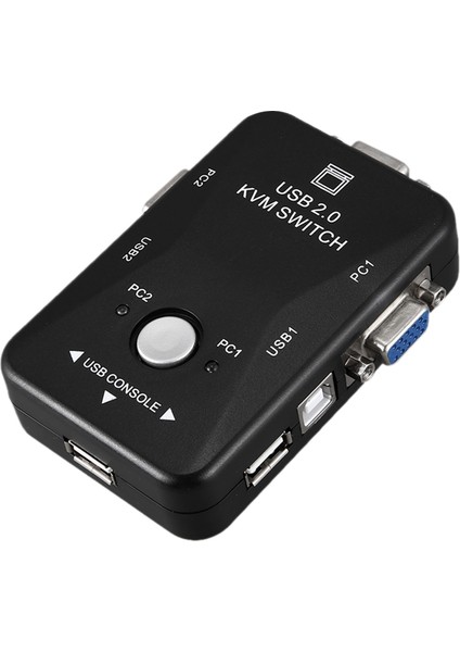 USB 2.0 Kvm Anahtarı 2 Port USB Bilgisayar Paylaşımı Monitör Klavye (Yurt Dışından) fırsatları