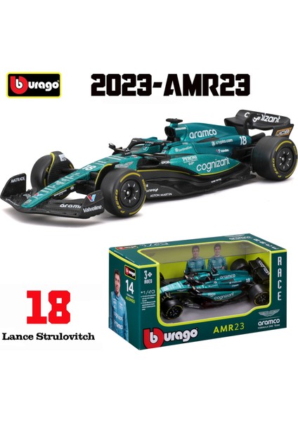 Bburago 1:43 2024 RB20 SF24 W14 W13 SF23 MCL60 RB19 RB18 W12 F1 Yarış Formülü Araba Statik Simülasyon Döküm Alaşım Model Araba (Yurt Dışından)
