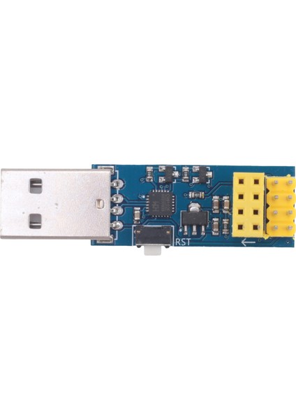 USB To ESP8266 Esp-01 ESP-01S Seri Wifi Bluetooth Modül Adaptörü (Yurt Dışından)
