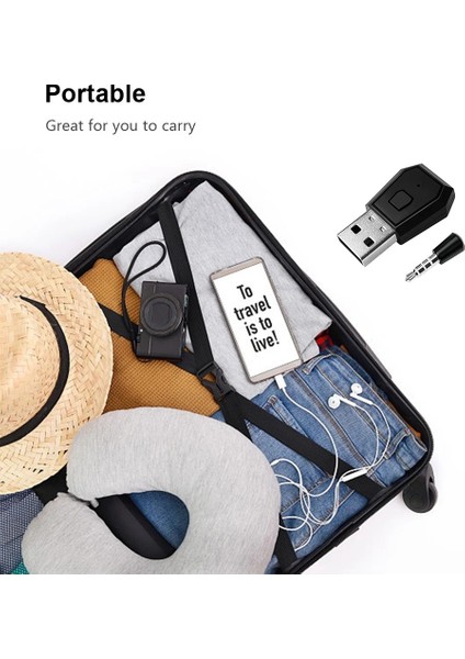 Bt Kablosuz Kulaklık USB Adaptörü Ps4 Siyah (Yurt Dışından) fiyatları
