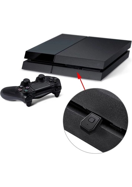 Bt Kablosuz Kulaklık USB Adaptörü Ps4 Siyah (Yurt Dışından) modelleri