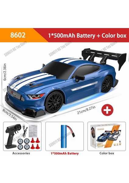 1:24 Yüksek Hızlı Rc Drift Araç Arabalar Ng 4WD Uzaktan Kumanda Araba Yarışı Hediye Yarışması Yarış Arabası Erkek Oyuncak Değiştirilebilir Lastik (Yurt Dışından)