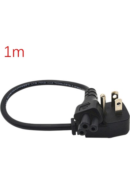 Dizüstü Bilgisayar Için 5-15P Erkek - C5 Dişi Soket Adaptör Kablosu (Abd Fişi, 1m) (Yurt Dışından) modelleri