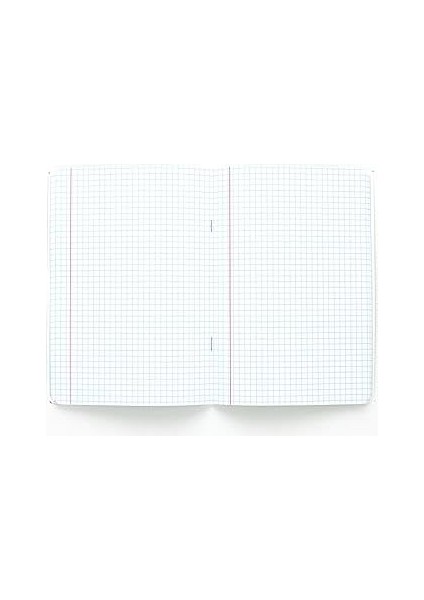 Colors A5 40 Yaprak Kareli Defter, 3'lü Paket, Somon, Pembe, Mavi