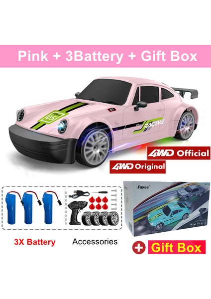 4WD Süper Drift Araba Uzaktan Kumanda Rc Kamyon Rtr Radyo Gtrpro 4x4 Araba Yarışı AE86PRO Oyuncaklar Çocuklar Için Çocuk Yetişkin Noel Hediyesi (Yurt Dışından)
