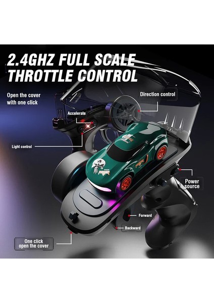 Mini Rc Araba 1/16 Yarış Drift Kamyon 2.4g 4WD Uzaktan Kumanda Kamyonet Yüksek Hızlı Koşu Araç Hediye Erkek Çocuklar Için Hediye (Yurt Dışından)