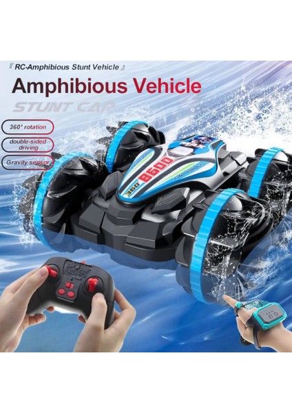 Amfibi Rc Araba Uzaktan Kumanda Dublör Otomobil Araç Çift Taraflı Çevirme Sürüş Sürüklenme Rc Arabalar Açık Oyuncaklar Boys Için Çocuk Hediye (Yurt Dışından) modelleri