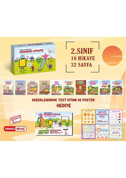 Gizemli Bahçe 2. Sınıf Robomatik ile Maceracı Sayılar(32 Sayfa)