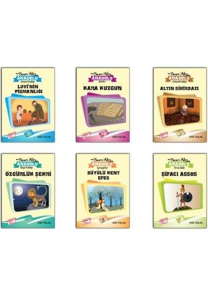Benim Adım Anadolu Hikaye Seti 3.Sınıf 6 Kitap