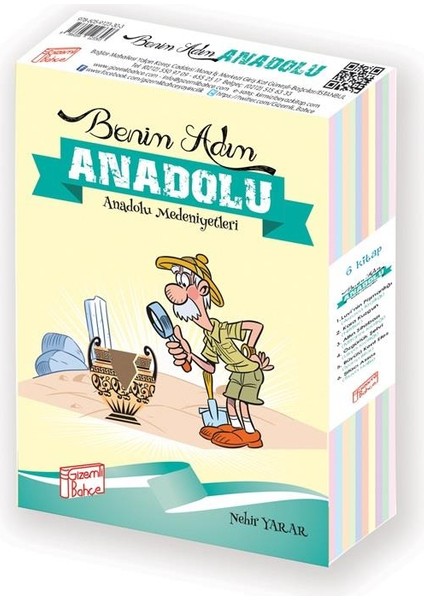 Benim Adım Anadolu Hikaye Seti 3.Sınıf 6 Kitap modelleri