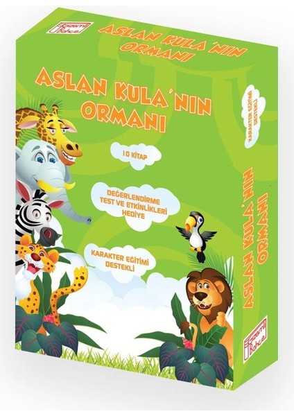 2.Sınıflar İÇin Aslan Kula'Nın Ormanı 10 Kitap modelleri
