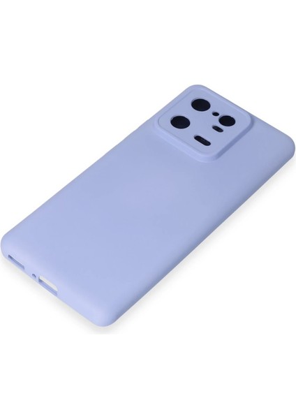 Xiaomi Mi 13 Pro Kılıf Nano Içi Kadife Silikon - Lila Ferrg
