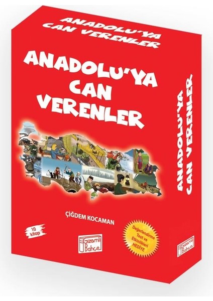 Gizemli Bahçe 3. ve 4. Sınıf Hikaye Seti Anadolu'ya Can verenler 10'lu