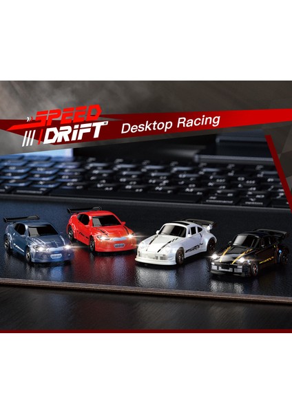 Çocuk Masaüstü Uzaktan Kumanda Araba Oyuncak Dublör Uzaktan Kumanda Drift Araba Rc Mini Yarış 2.4g Simülasyon Oyuncak Modeli Çocuk Hediye (Yurt Dışından)