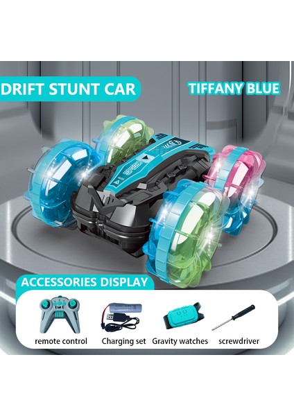 2.4g Amfibi Işık Uzaktan Kumanda Araba Off-Road Rc Araç Çocuk Hediyeleri Oyuncak Araba Boys Uzaktan Kumanda Araba Jest Dublör Araba (Yurt Dışından)