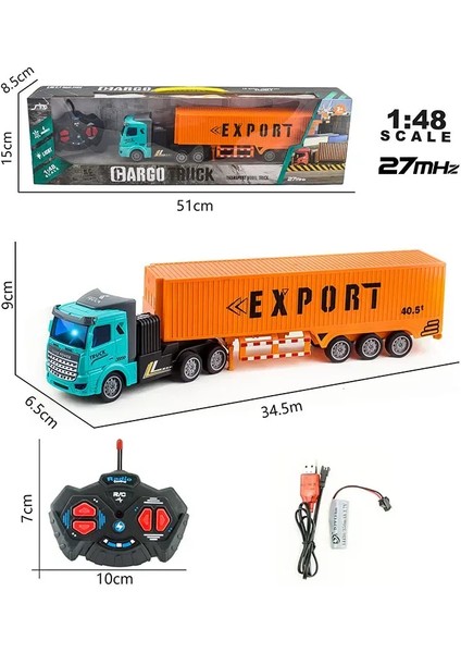 1/48 Rc Kamyon Ağır Hizmet Oyuncak Arabalar Kamyon Uzaktan Kumanda Yarı Römork Inşaat Elektrikli Kamyon Büyük Rc Römork Damperli Erkek Hediye (Yurt Dışından) modelleri