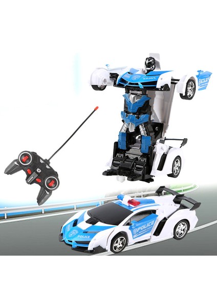 In 1 Elektrikli Rc Araba Dönüşüm Robotlar Çocuk Boys Oyuncaklar Açık Uzaktan Kumanda Spor Deformasyon Araba Robotlar Modeli Oyuncak (Yurt Dışından)