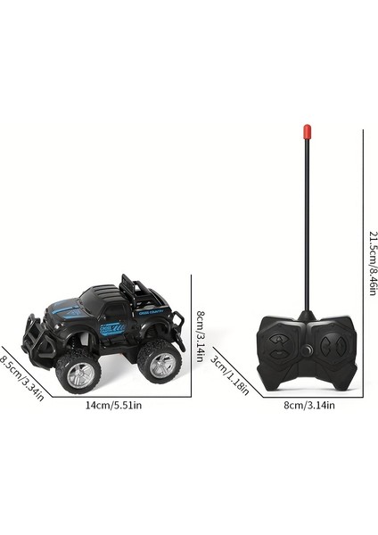Dört Yönlü Off-Road Siyah Kamyonet Uzaktan Kumandalı Araba Çocuk Oyuncak Araba [pilsiz] (Yurt Dışından) modelleri
