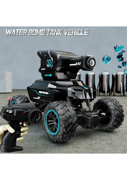 Çocuk Rc Araba Vs Oyuncak Tank Işlevli Offroad Zırhlı Araç Uzaktan Kumanda Su Bomba Araba Çok Oyunculu Rekabetçi Hediye (Yurt Dışından)