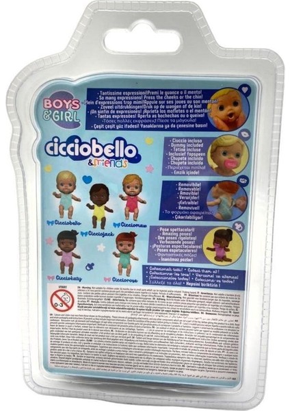 Luxury Giochipreziosi Ciciobello Amiccici Uyku Zamanı Tekli Paket (Cicciojack) 1 Adet
