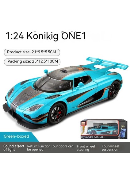 1:24 Supercar Alaşım Modeli - Hediye Için Ideal Dekoratif Ev Aksanı Çocuk Dostu Oyuncak ve Araba Için Olmazsa Olmazsa Olmaz (Yurt Dışından)
