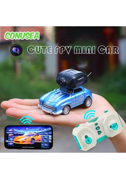 Kameralı Rc Araba Hd Wifi Fpv Cep Yarışı Drift Araçlar Hafif Müzik Uzaktan Kumanda Araba Radyo Kontrollü Arabalar Model Oyuncaklar Boys (Yurt Dışından)