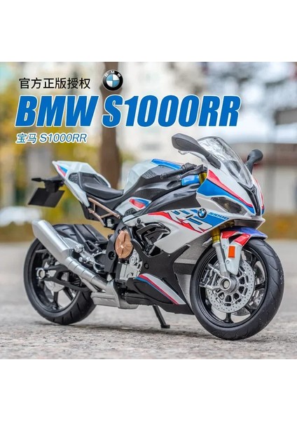 1:12 Bmw S1000RR Motosiklet Model Araba Simülasyon Alaşım Metal Oyuncak Motosiklet Çocuk Oyuncak Hediye Koleksiyonu (Yurt Dışından) fiyatları