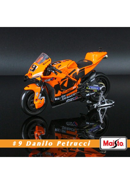 Maisto 1:18 2022 Yamaha Fabrika Yarış Takımı # 21. Morbidelli # 20. Quartararo Lisanslı Simülasyon Alaşımlı Motosiklet Modeli Koleksiyonu (Yurt Dışından)