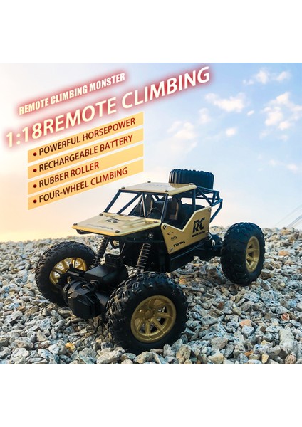 1:18 Rc Araba Alaşım Tırmanma Dağ Radyo Uzaktan Kumanda Arabalar Buggy Kamyon Yarış Drift Buggy Off-Road Kontrol Kamyon Boys Oyuncaklar (Yurt Dışından)