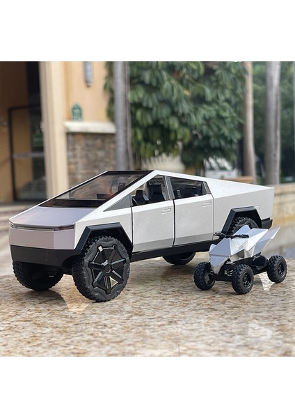1:24 Cyber Oyuncak Kamyon Modeli Y Modeli 3 Alaşım Araba Modeli Diecast Oyuncak Araç Ses ve Işık Simitation Arabalar Model Oyuncaklar Hediye (Yurt Dışından)