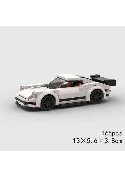 Moc Hız Şampiyonlar Süper Yarış Arabası F1 Büyük Araç Yarış Modeli Yapı Taşları Tuğla Spor Kamyonet Şehir Tekniği Oyuncak (Yurt Dışından)