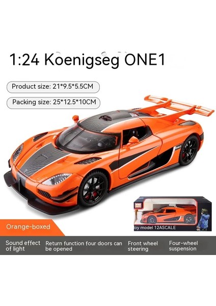 1:24 Supercar Alaşım Modeli - Hediye Için Ideal Dekoratif Ev Aksanı Çocuk Dostu Oyuncak ve Araba Için Olmazsa Olmazsa Olmaz (Yurt Dışından)