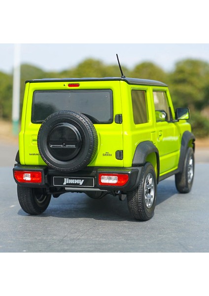 1:24 Suzukı Jimny Alaşım Araba Modeli Döküm Metal Off-Road Araçlar Araba Modeli Ses ve Işık Simülasyon Koleksiyonu Çocuk Oyuncak Hediye (Yurt Dışından)