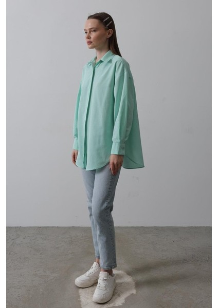 Uzun Kol Gömlek - Mint modelleri