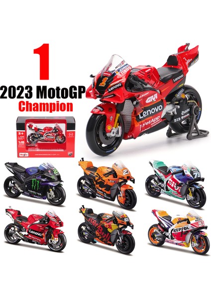 Maisto 1:18 2022 Yamaha Fabrika Yarış Takımı # 21. Morbidelli # 20. Quartararo Lisanslı Simülasyon Alaşımlı Motosiklet Modeli Koleksiyonu (Yurt Dışından)