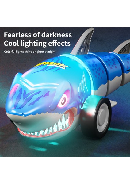 360'LÜ Rc Araba Köpekbalığı Oyuncak ° Spin Salıncak Shakable LED Dublör Uzaktan Kumandalı Oyuncaklar Çocuklar Için Açık Oyun Parti Oyunu Doğum Günü Hediyesi (Yurt Dışından) fırsatları