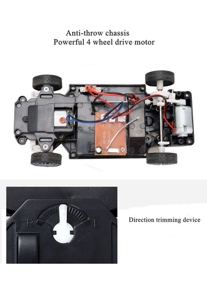 2.4g Drift Rc Araba 4WD Rc Drift Araba Oyuncak Uzaktan Kumanda Gtr Modeli AE86 Araç Araba Rc Araba Yarışı Oyuncak Çocuk Yılbaşı Hediyeleri (Yurt Dışından) fırsatları