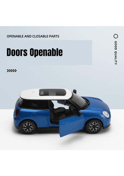 1/32 Mini Cooper S Ev Oyuncak Araba Modeli Msz Döküm Metal Minyatür Geri Çekin Ses ve Işık Koleksiyonu Hediye Erkek Çocuk Çocuklar Için (Yurt Dışından) modelleri