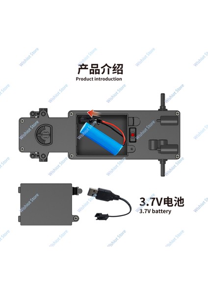 2.4g Rc Uzaktan Kumanda Araba Şasi Kiti 3.7 V Şarj Pil Gücü Motoru Moc Yapı Taşları Rc Araba Montaj Oyuncaklar Çocuk Hediye (Yurt Dışından) fırsatları