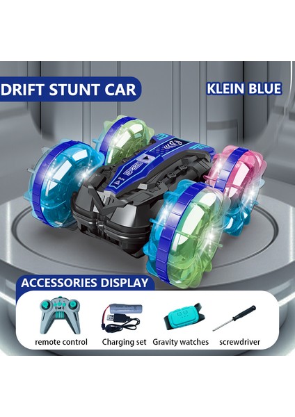 2.4g Amfibi Işık Uzaktan Kumanda Araba Off-Road Rc Araç Çocuk Hediyeleri Oyuncak Araba Boys Uzaktan Kumanda Araba Jest Dublör Araba (Yurt Dışından)