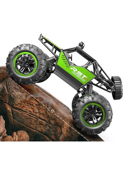 Kaya Paletli Off Road Rc Araba Uzaktan Kumanda Oyuncak Makinesi ile Radyo Kontrol Araba Üzerinde LED Işık Oyuncak Boys Için (Yurt Dışından)
